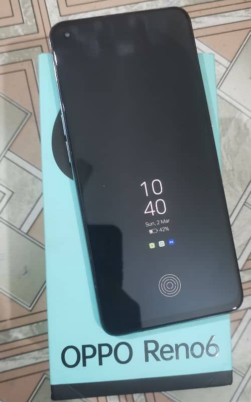 Oppo reno 6 complete box 2