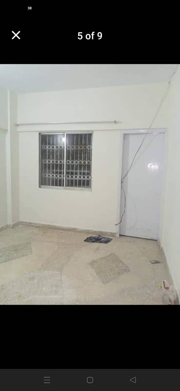 Decent Arcade Flat 3 Bed DD 3rd Floor West Open In Block 7 Gulistan e Jauhar 5