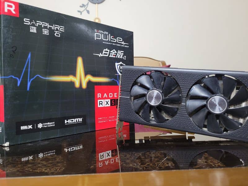 Sapphire Pulse RX-580 8Gb for sale in Karachi. 1