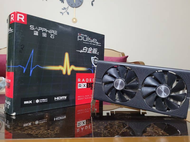 Sapphire Pulse RX-580 8Gb for sale in Karachi. 3