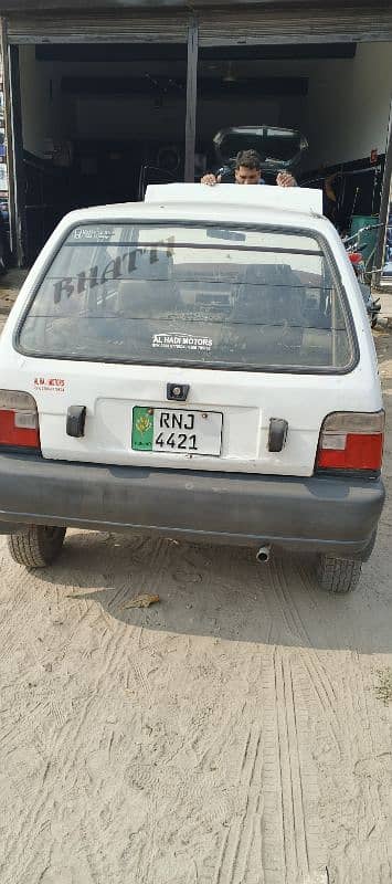 Suzuki Mehran VX 1998  home used car 5