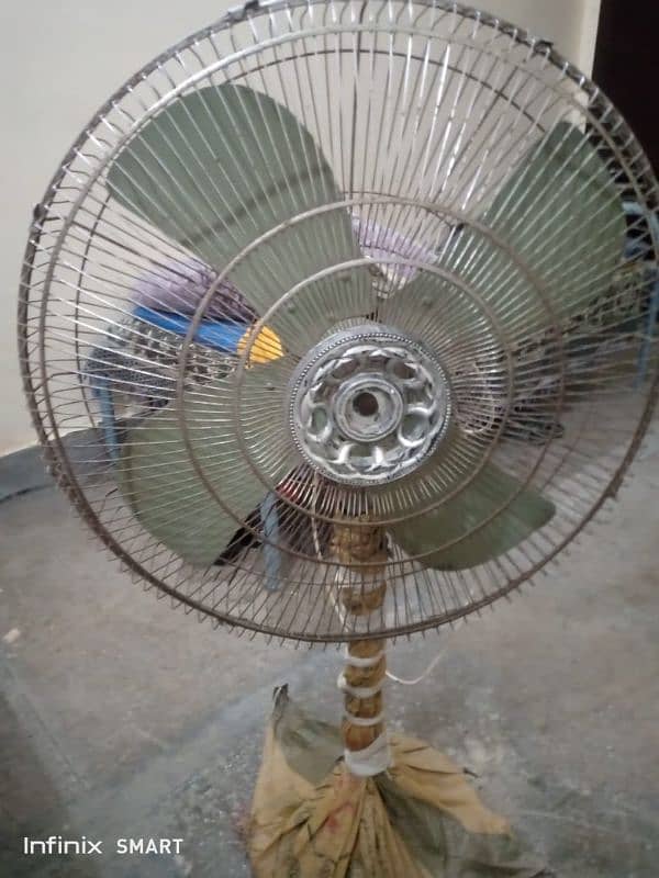 pedestal fan in lush condition 1