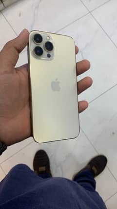 Iphone 13 Pro max (256) gb 85 health Golden color Non Pta