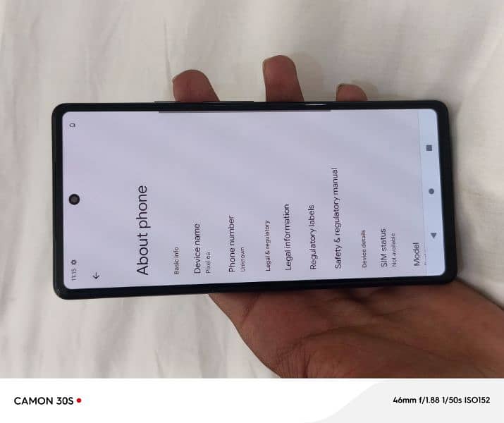 google pixel 6a Pta 128gb all original 3