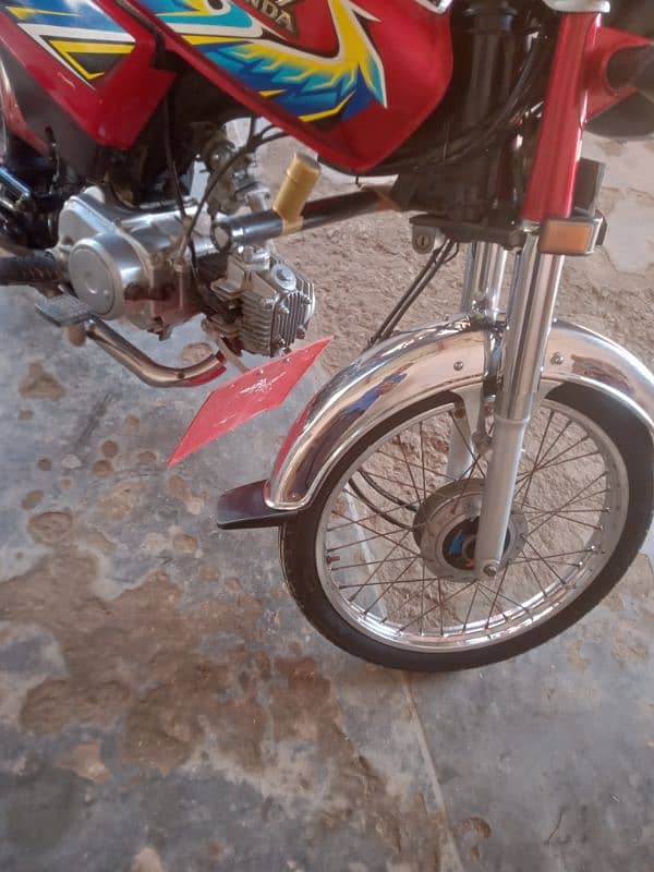 saf bike CD 70 all Punjab number 4