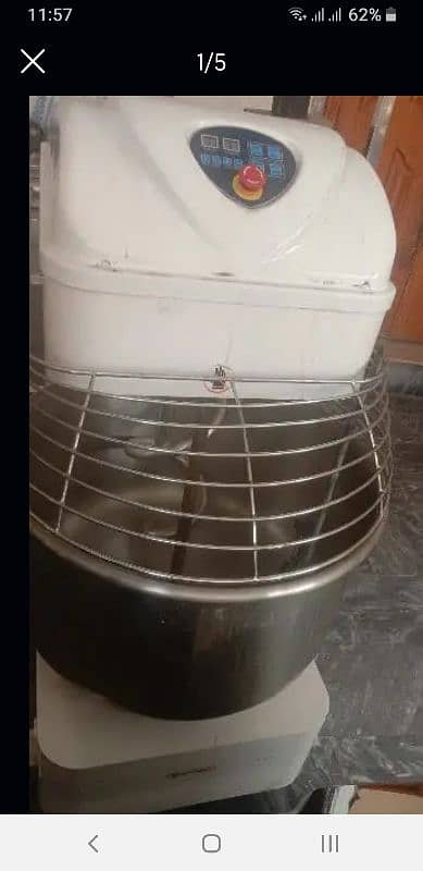 60kg dough mixer 100kg ready dough 3