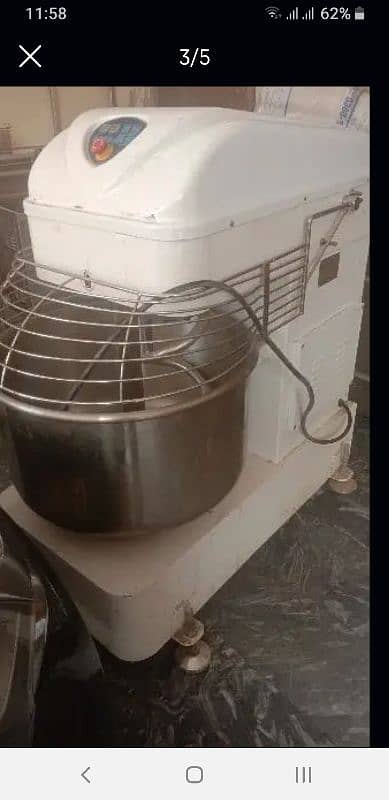 60kg dough mixer 100kg ready dough 4