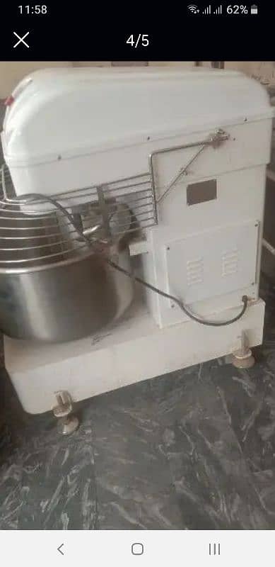 60kg dough mixer 100kg ready dough 5