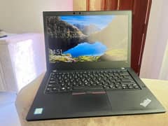 Lenovo T480 core i5 8th generation with touch