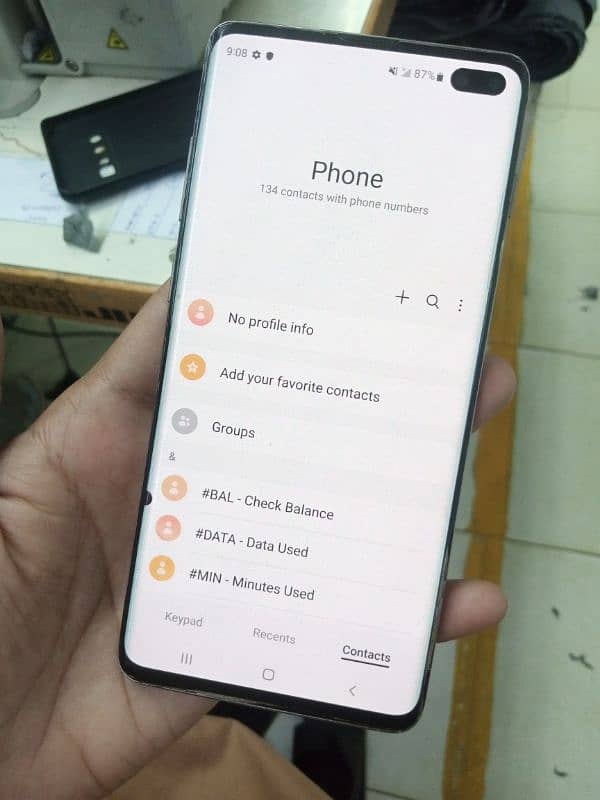 Samsung s10 plus. 8/128 non pta 9