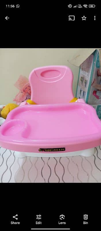 Baby walker/ baby dinning chair 6