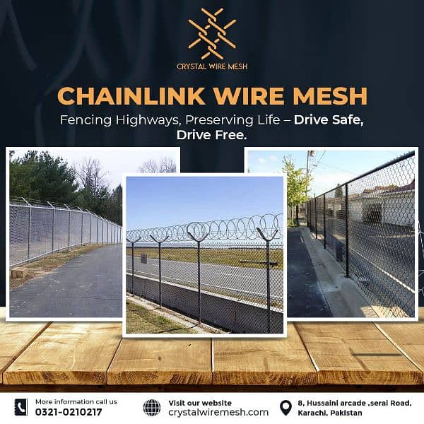 Hesco bags | Chain link | Welded mesh | Barbed & razor wire | Jali 4