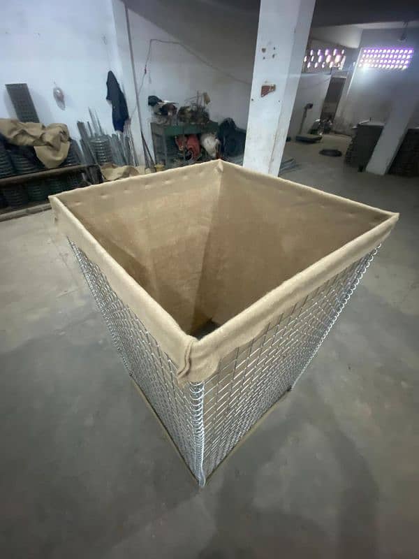 Hesco bags | Chain link | Welded mesh | Barbed & razor wire | Jali 7