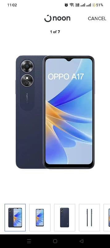 oppo A17 64GB With 4GB 1