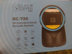 Barcode Scanner black copper