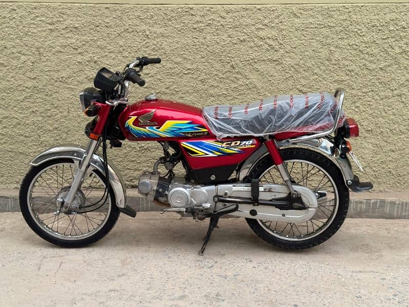 Honda CD 70 2021 Model Upgrade 11