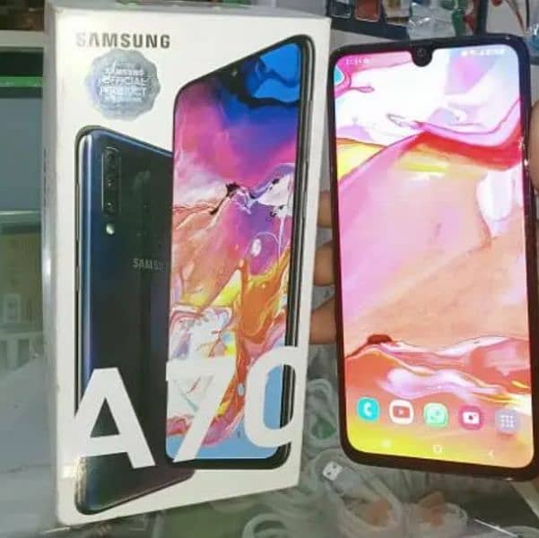 Samsung A70 6gb/128gb OK condition 1