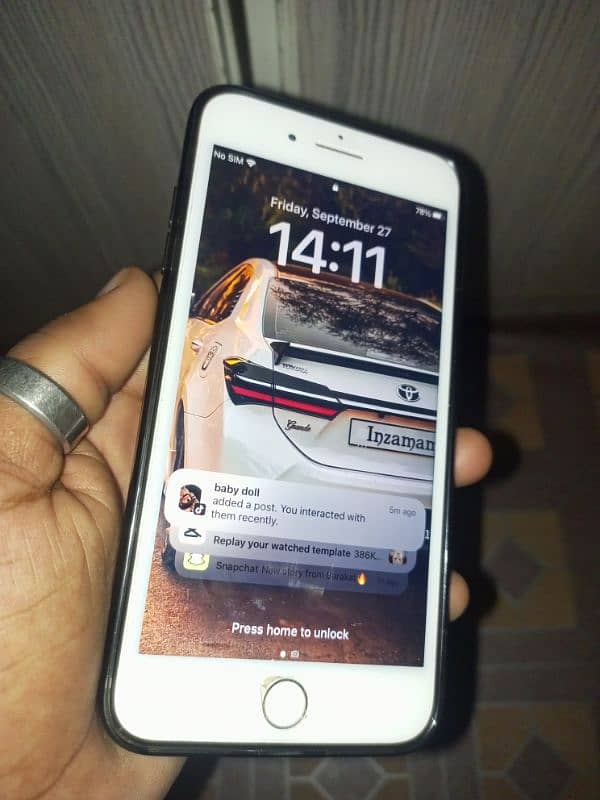 I phone 8plus 256 gb non pta 10