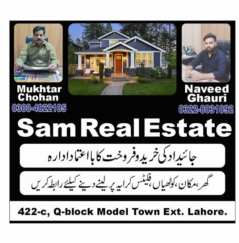 Sam Real Estate 422c Q Block Model Town Extention 0