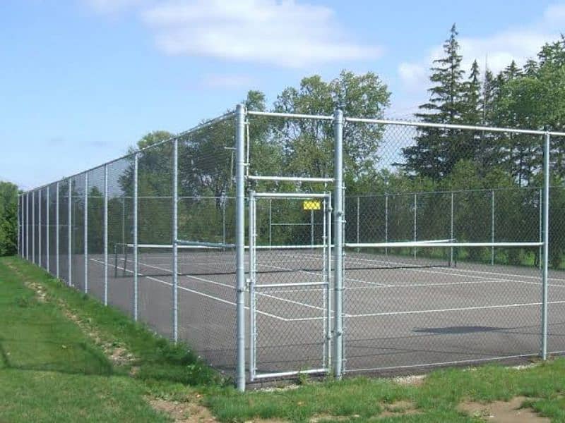 Galvanized security fence - Hot dipped - Chain link - Electric fence 10