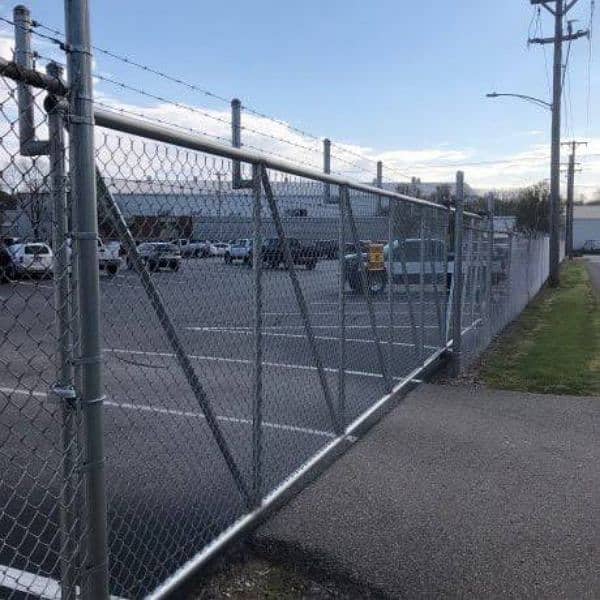 Galvanized security fence - Hot dipped - Chain link - Electric fence 15