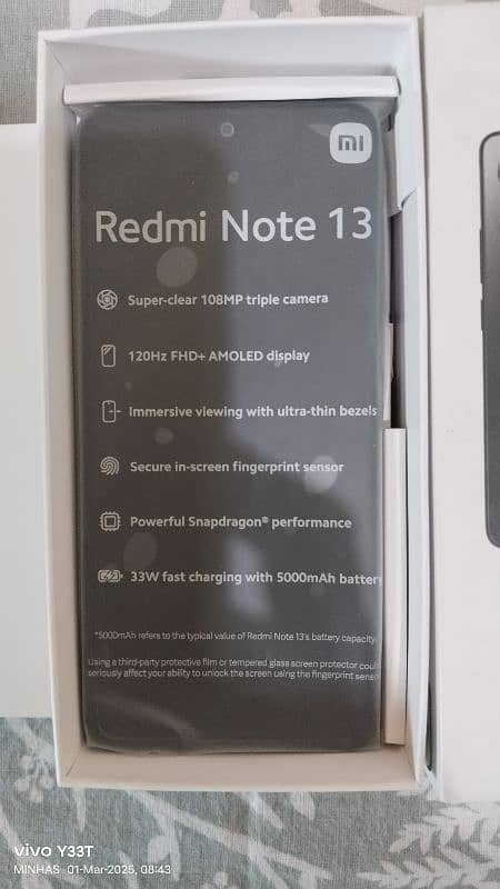 Redmi note 13/8+256 4