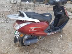 new condition united scooty