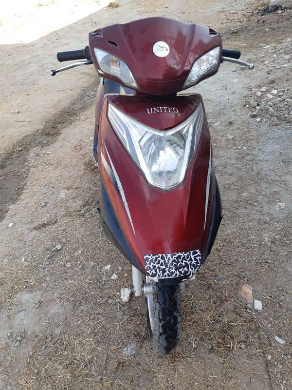 new condition united scooty 2