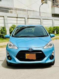 Toyota Aqua Model 2016 Reg 2019 G Push Start Blue Colour