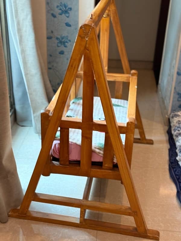 Baby cot  & Baby Cradle | Wooden cot | Cradle | Baby swing 6