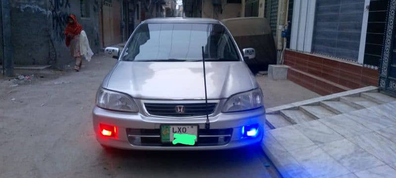 Honda City EXI 2000 Model Full Chilled Frizer AC Aloyrm Dack New ingen 5