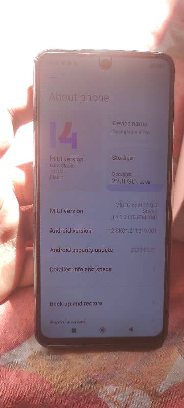 Redmi note 9 pro with box 4