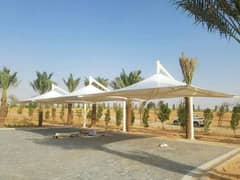 New design sun shade - Canopy shade - Tensile car parking -Garage shed