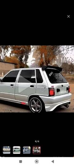 fiber body kit 4 pieces mehran.