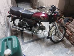 Honda cd70 fit bike available All Punjab number 23