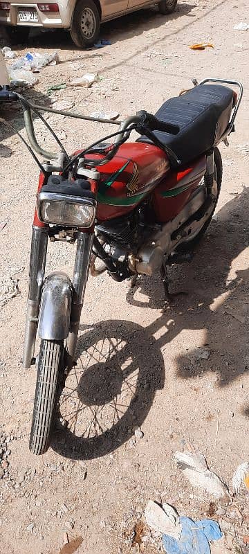 cg 125 red 3