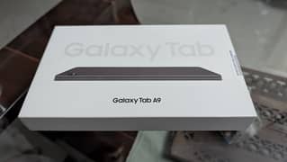 Box Pack New Samsung Galaxy Tab A9 - 4GB RAM, 64 GB Storage