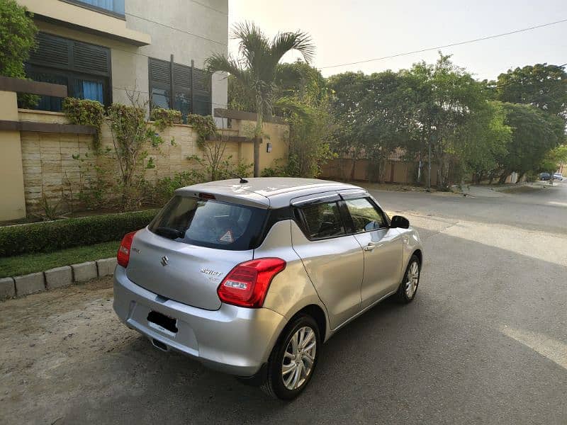 SUZUKI SWIFT GL MODEL 2022(NOV) *B2B* ORIGINAL SILVER COLOR (28000) KM 3