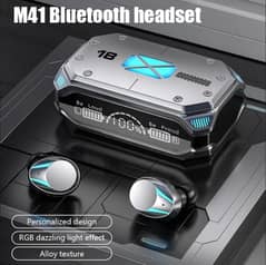 M41 Gamming BLUETOOTH EARBUDS WIRELESS HEADPHONES Smart Touch Digital