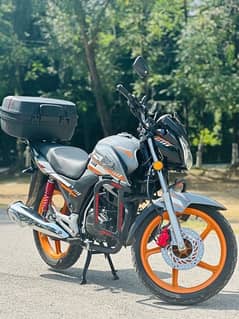 honda cb 150f model 2024 brand new bike with all accessories urgent