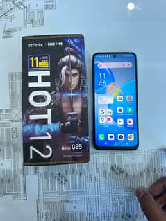 Infinix + Hot 12 + 6 Gb Ram + 128 Gb Rom + 10/10 Condition