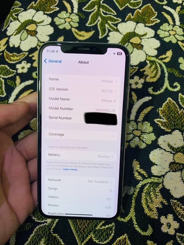 Iphone X 256Gb Non-PTA 9