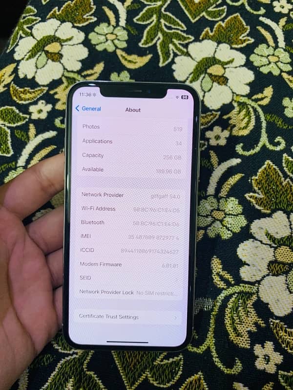 Iphone X 256Gb Non-PTA 10