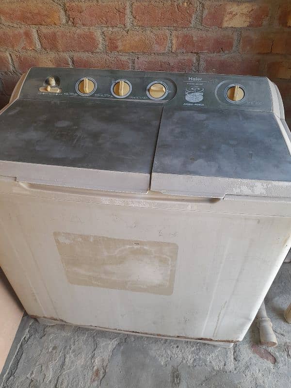 Haier washing machine HWM120-BS 1