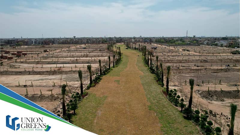 2 Marla Com, On Ground Plot For Sale Union Greens Phase-2, Pine Avenue, Lahore. 5