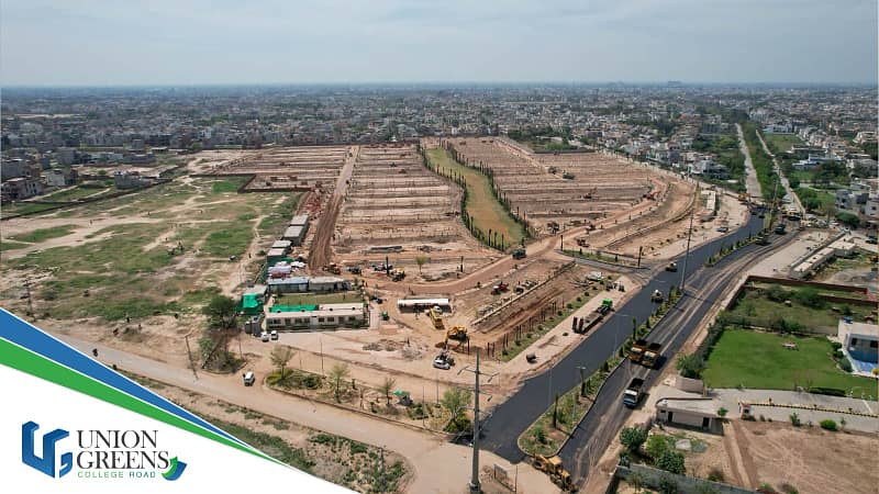 2 Marla Com, On Ground Plot For Sale Union Greens Phase-2, Pine Avenue, Lahore. 6