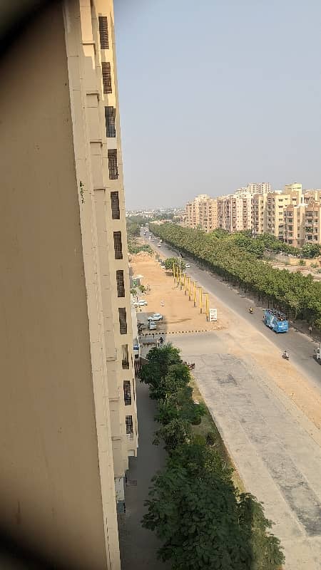 Road Facing Apartment Available For Sale In SAIMA Jinnah 21