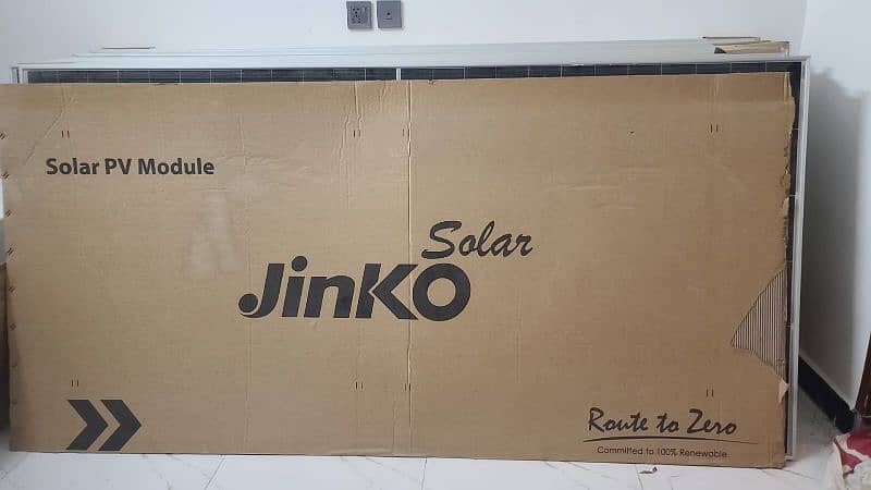 Jinko Solar Panel NType 585 watt  Single absorb brand new 14 plates 0