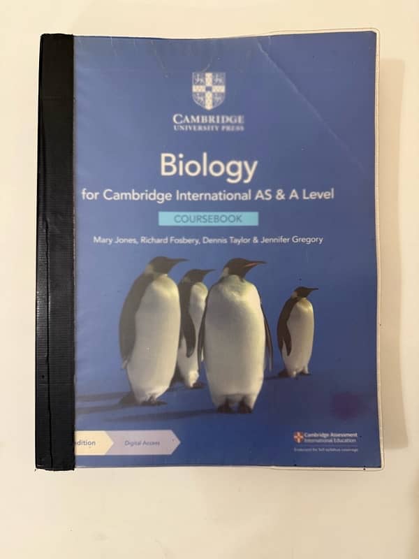 Cambridge International A Level Biology Coursebook 0