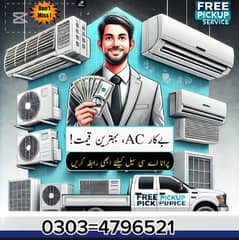 Ac Sale/Ac Purchase/Dc inverter Ac/split Ac/window Ac /Ac sale puchase